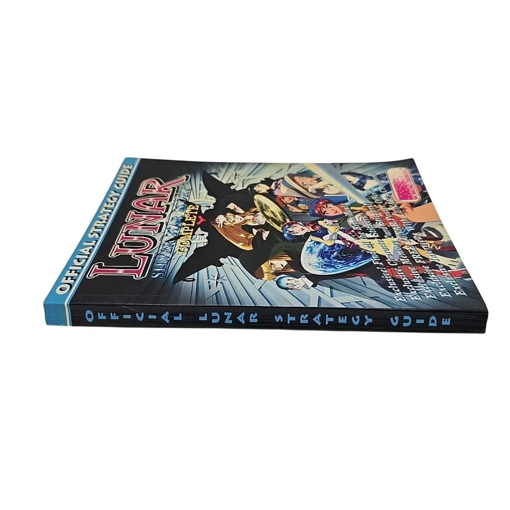 Lunar: Silver Star Story Complete‎ Official Strategy Guide PS1 W/Stickers